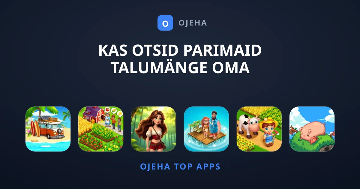 Kas Otsid Parimaid Talumänge Oma Mobiilseadmele?